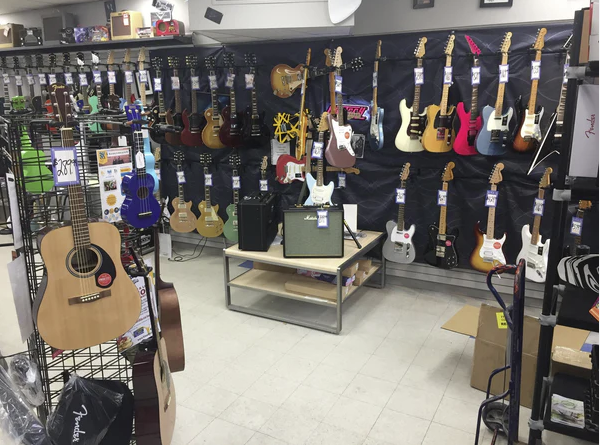 Gilbert Guitars in Orillia, Ontario