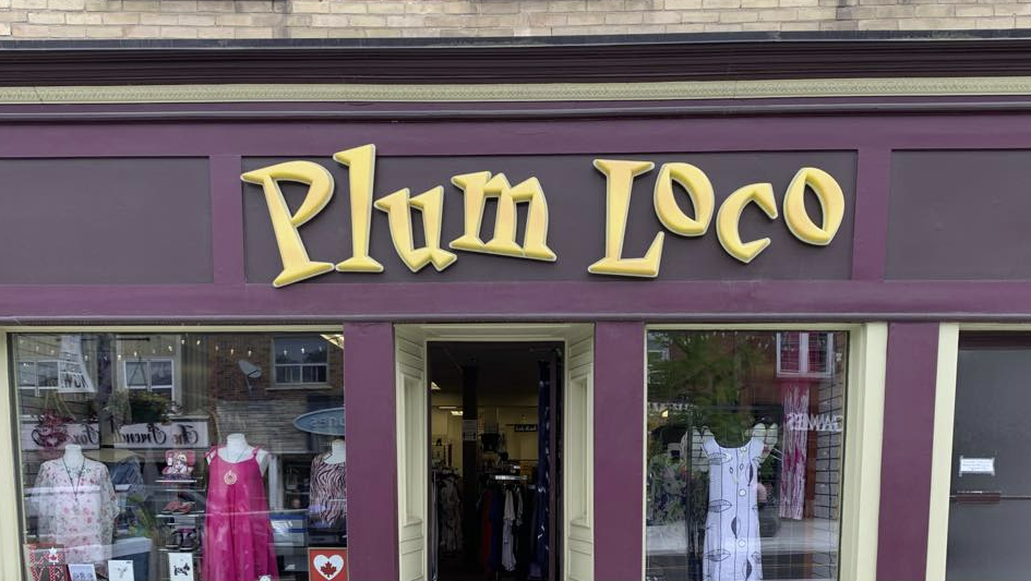 Plum Loco Clothing in Orillia, Ontario