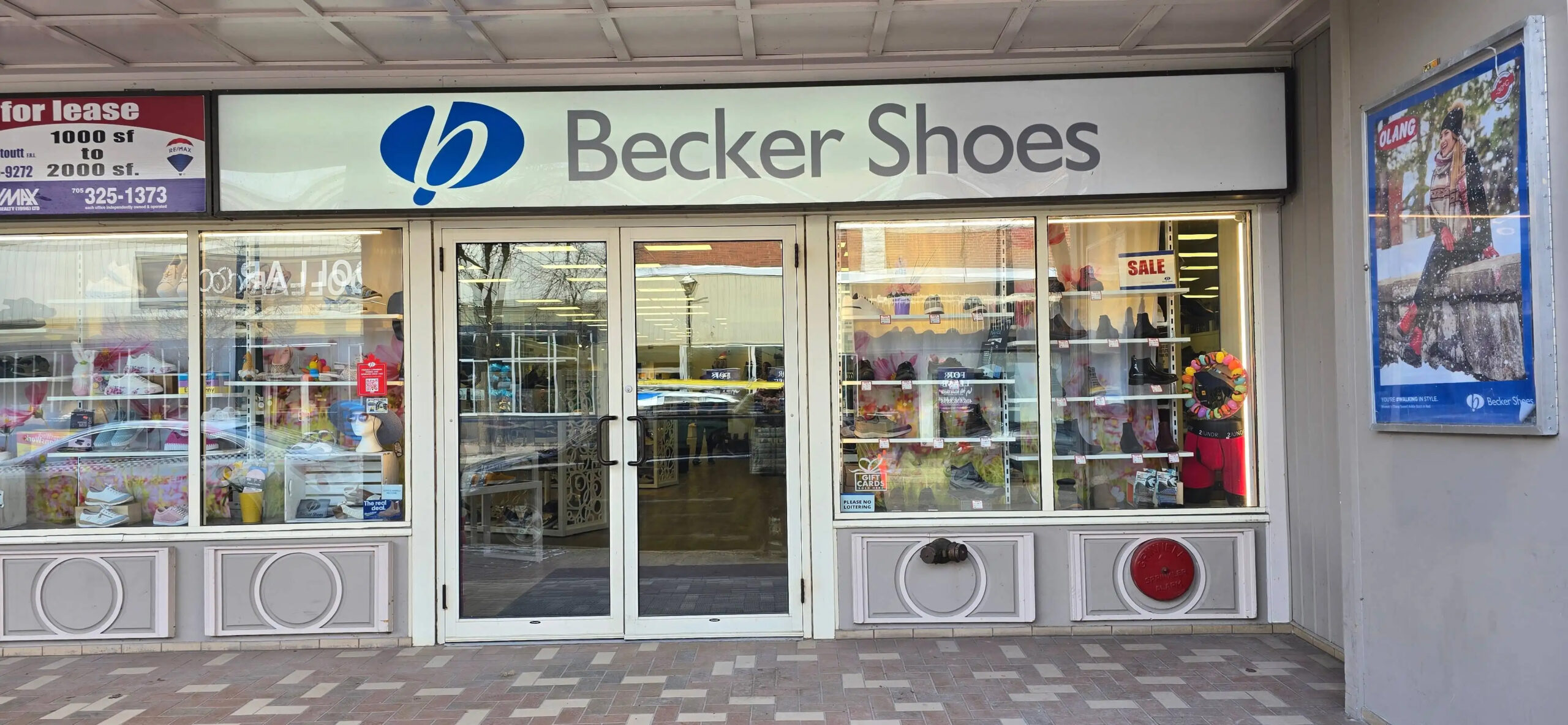 Becker Shoes in Orillia, Ontario