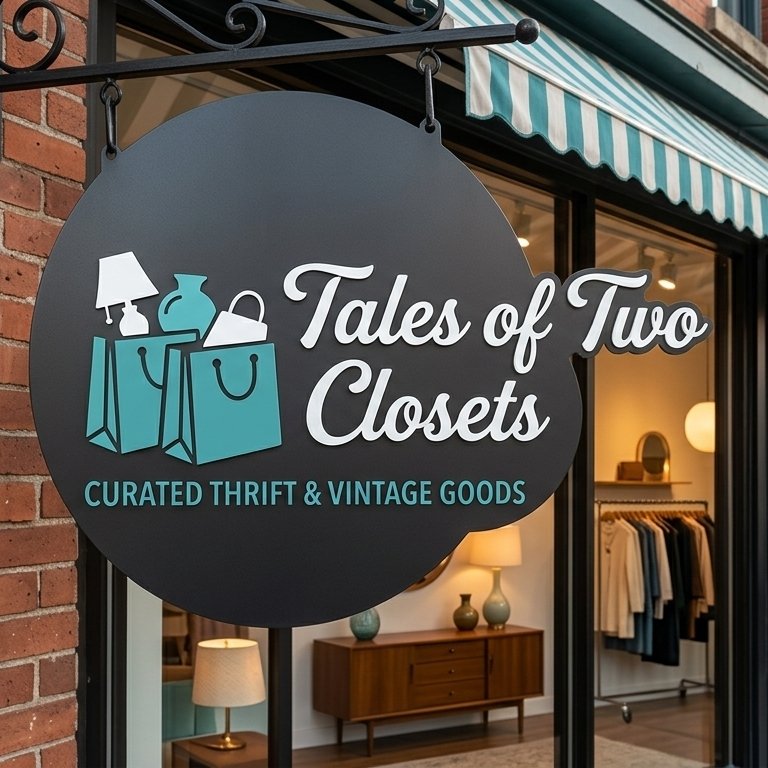 Tales of Two Closets Curated Thrift Store in Orillia, Ontario